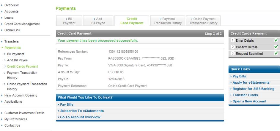 How To Pay Standard Bank Credit Card Online