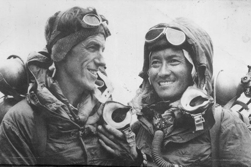 Sir Edmund Hillary and Tenzing Norgay