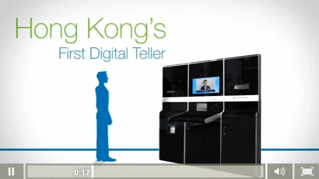 Hong Kong’s first digital teller system capable of handing real-time multi-currency and cheque transactions.