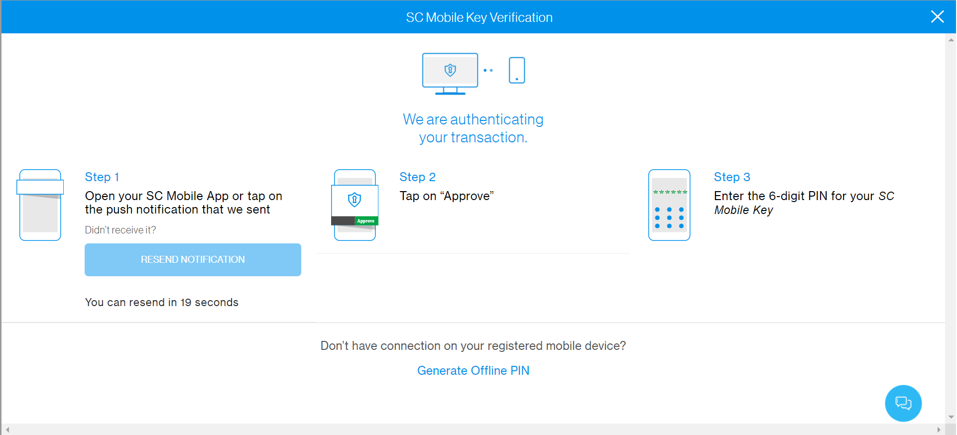 Step 4 of register or update email address on Online Banking.