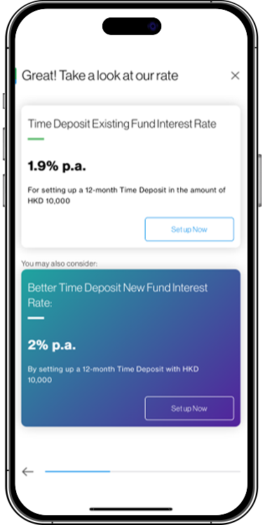 How to set up Time Deposit via SC Mobile - STEP 3