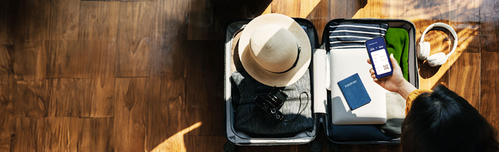 Pack your bags and get ready to go