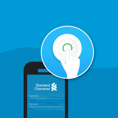 SC Mobile Banking Auto OTP Step 1