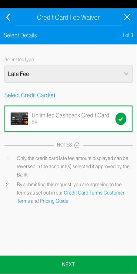 Sg credit card image