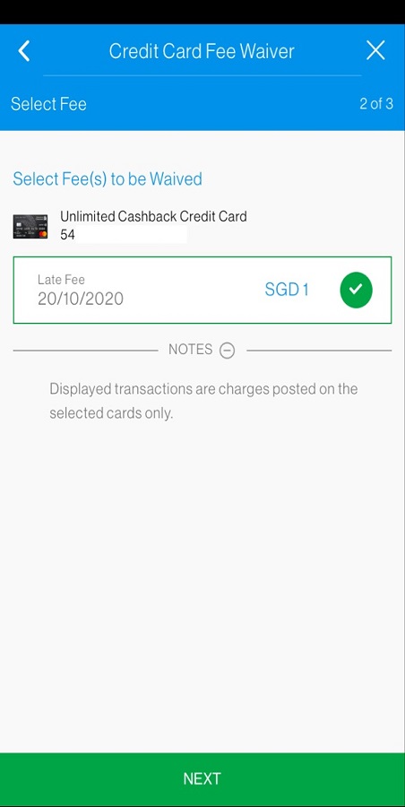 Sg credit card image