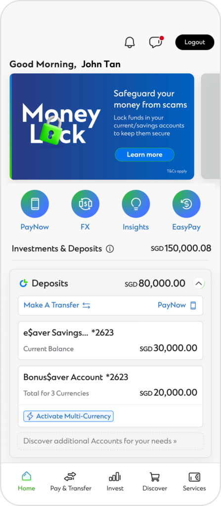 Sg money lock step one