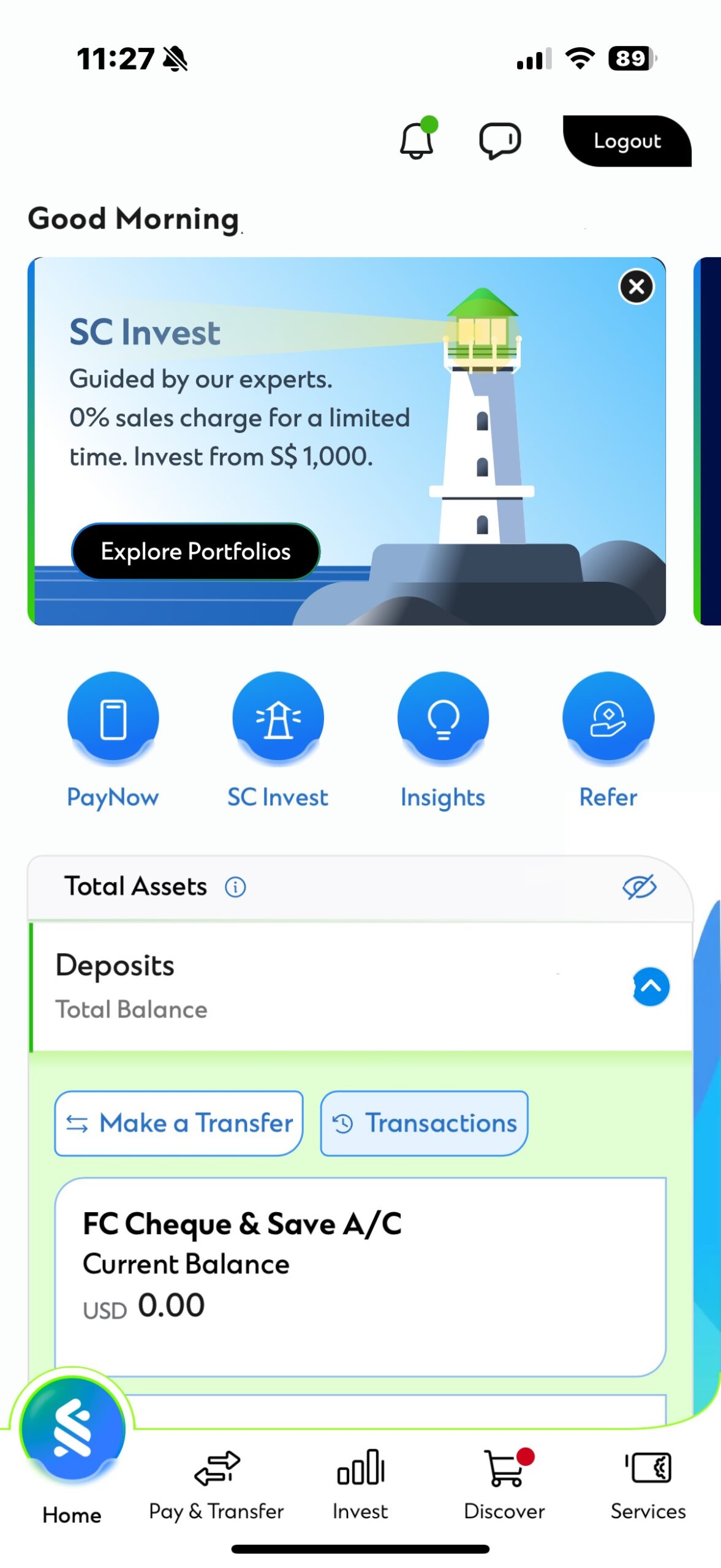 Standard Chartered Online Banking
