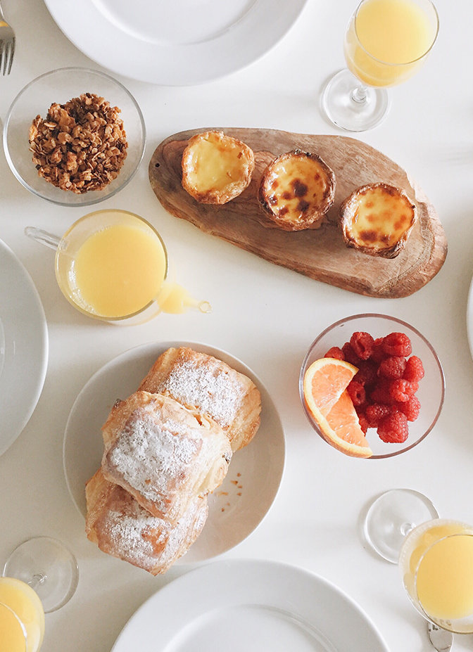Dining food brunch