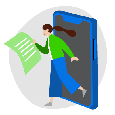 Person, Cleaning, Recycling Symbol