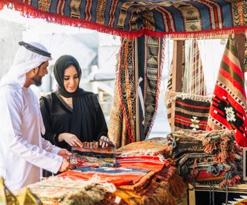 Arabian couple dating in Dubai