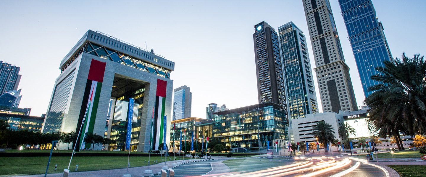 Commercial buildings in the UAE