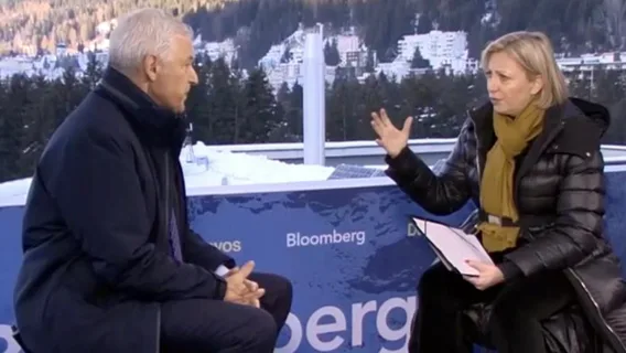 Bill Winters speaks with Bloomberg at Davos.