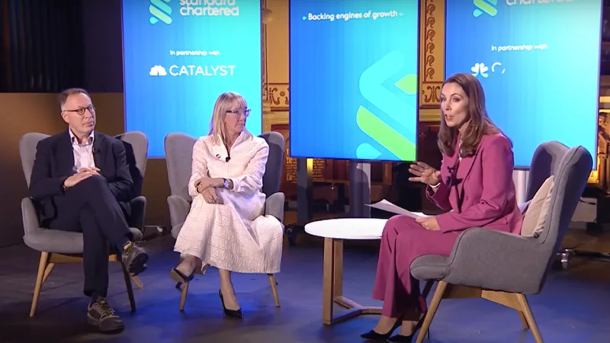 CNBC Davos panel Adaptation Economy