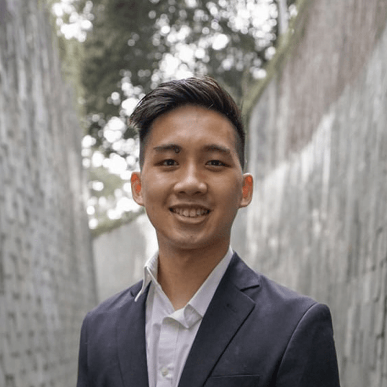 A headshot image of Caleb Cheong