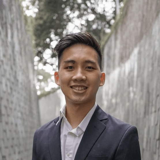 A headshot image of Caleb Cheong