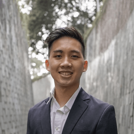 A headshot image of Caleb Cheong