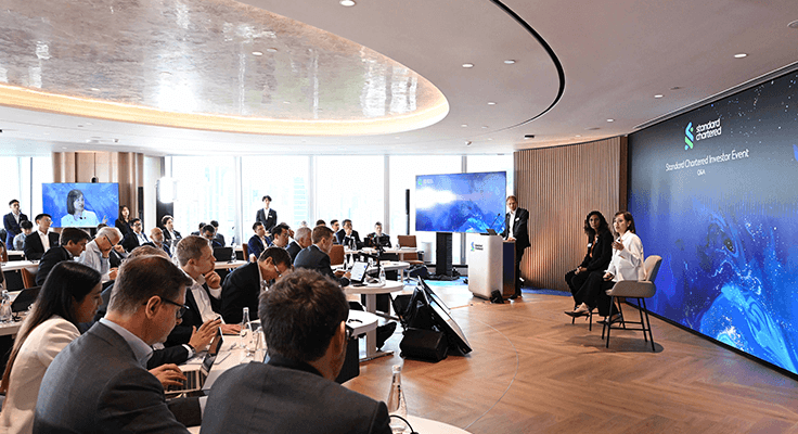 Day one of the Standard Chartered 2026 Investor Event.