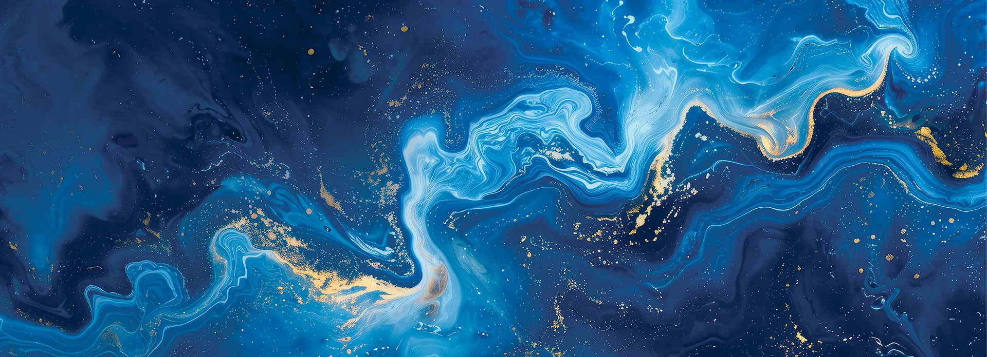 An abstract painting of a nebula. 
