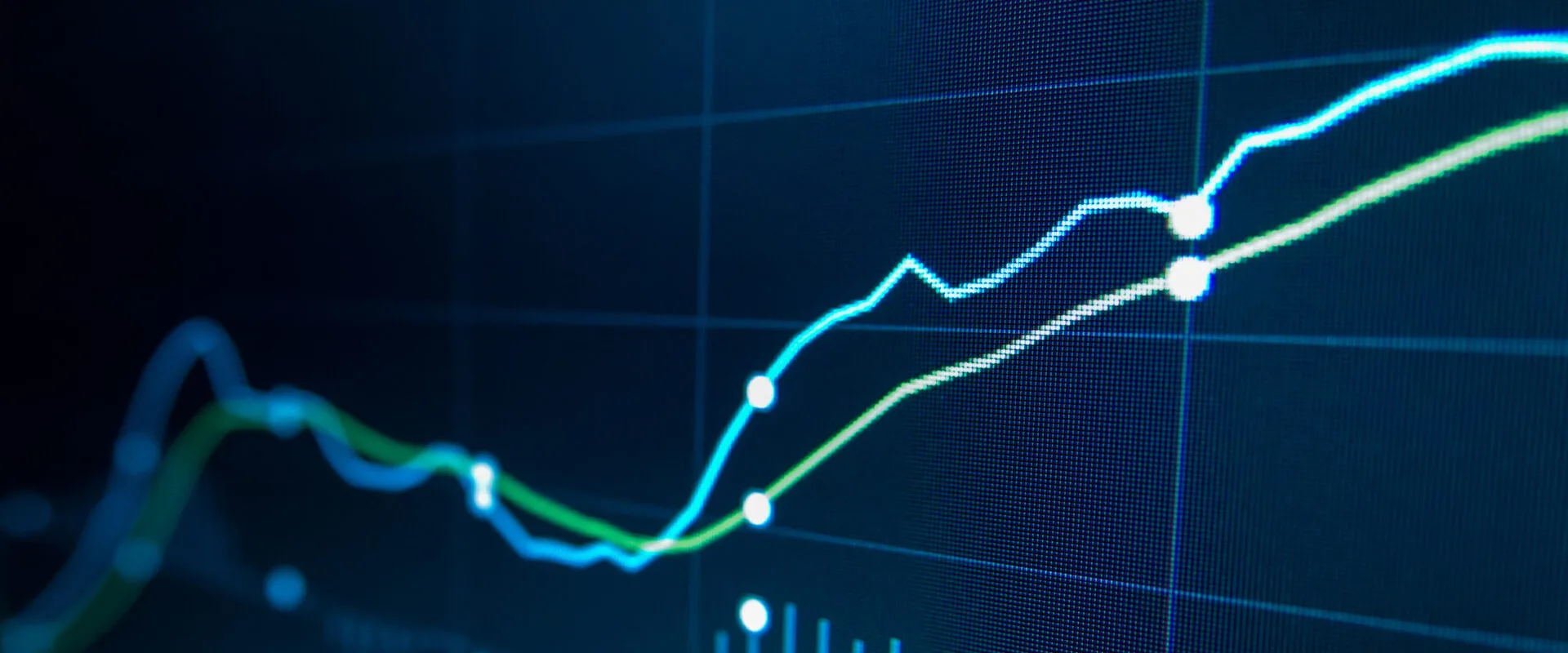 stock ticker graph