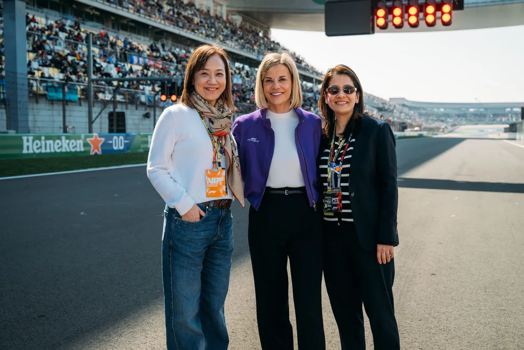 Judy Hsu, Susie Wolff, Tanuj Kapilashrami