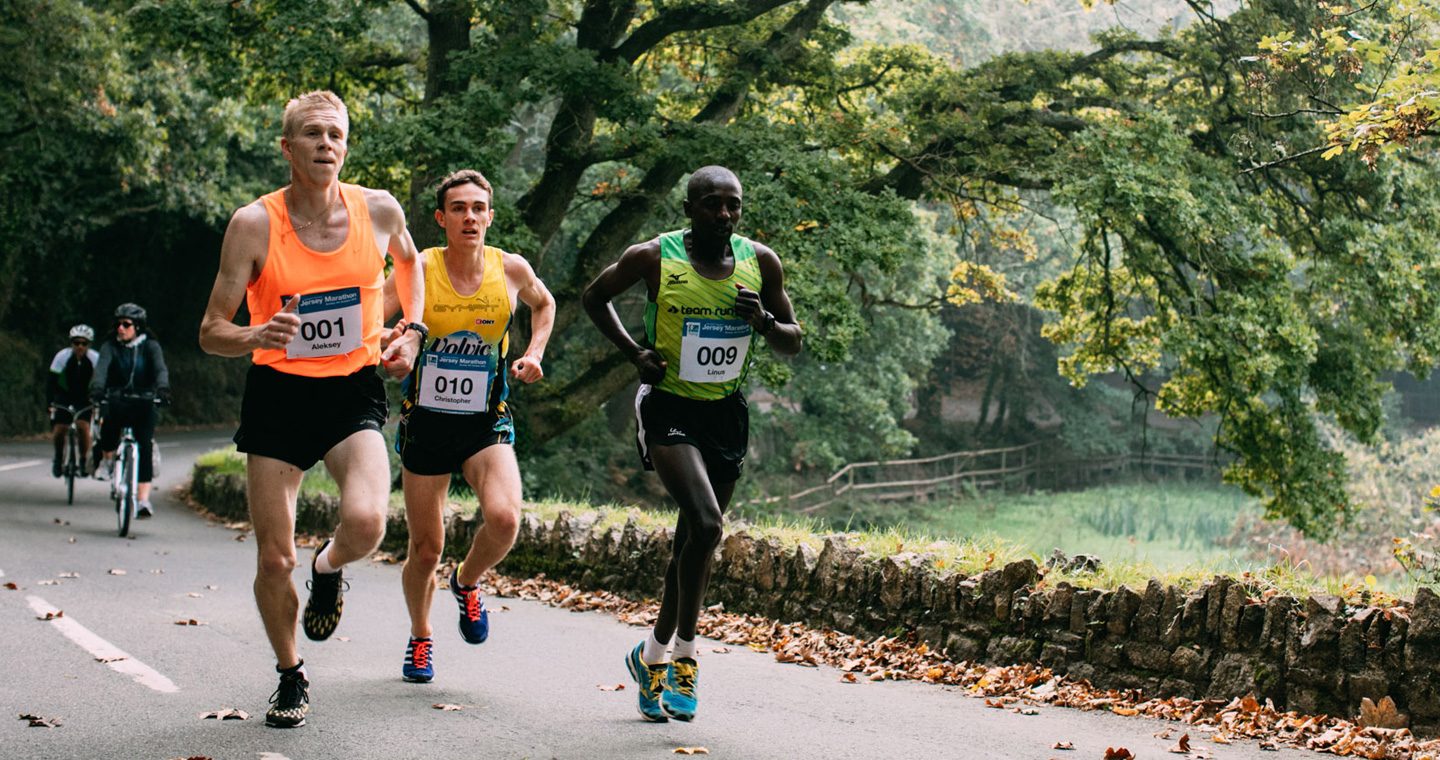 Jersey runners in Standard Chartered marathon