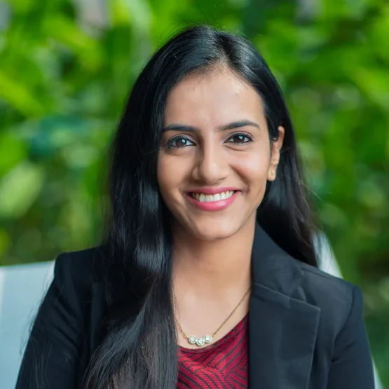 A portrait of Kamna