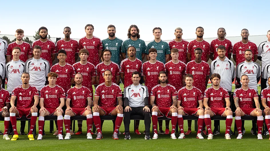 The Liverpool team.