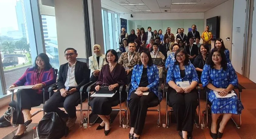 A group of employee in Malaysia office
