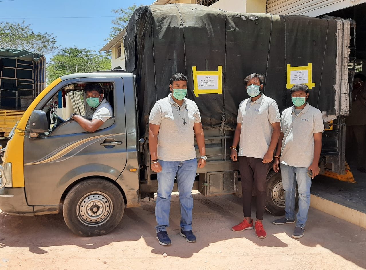 Solv workers during COVID-19 pandemic