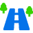 Resilient infrastruture icon