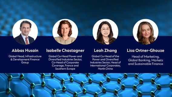 banner image promoting the speakers of the power and utilities podcast episode