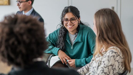 group of people in a meeting room