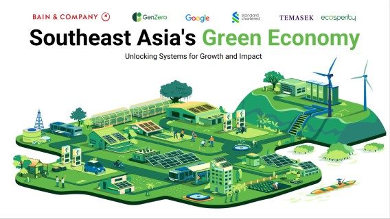 SEA Green economy report cover 2025
