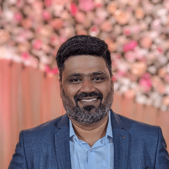 A portrait of Senthil