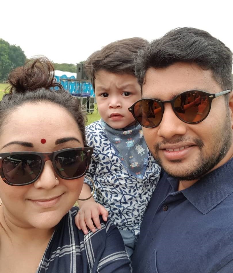 Sara and her family