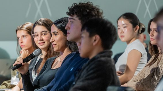 Employee's at an event
