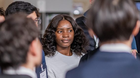 Attendee's at an event