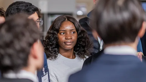 Attendee's at an event