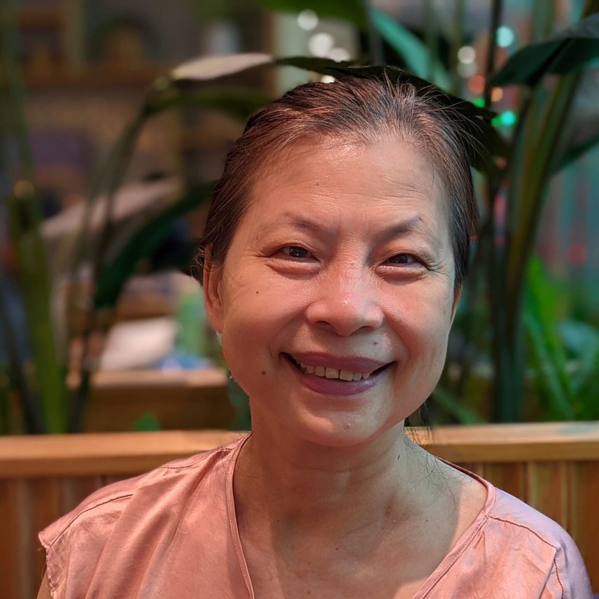 A portrait of Sharon