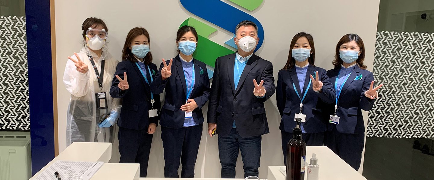 The team launching a Wuhan sub-branch dedicated to SMEs' needs