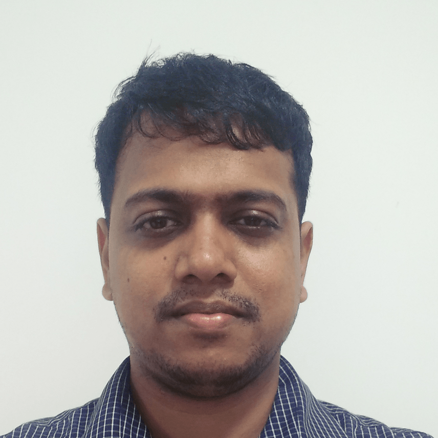 A portrait of Balaji