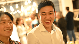A smiley Asian men