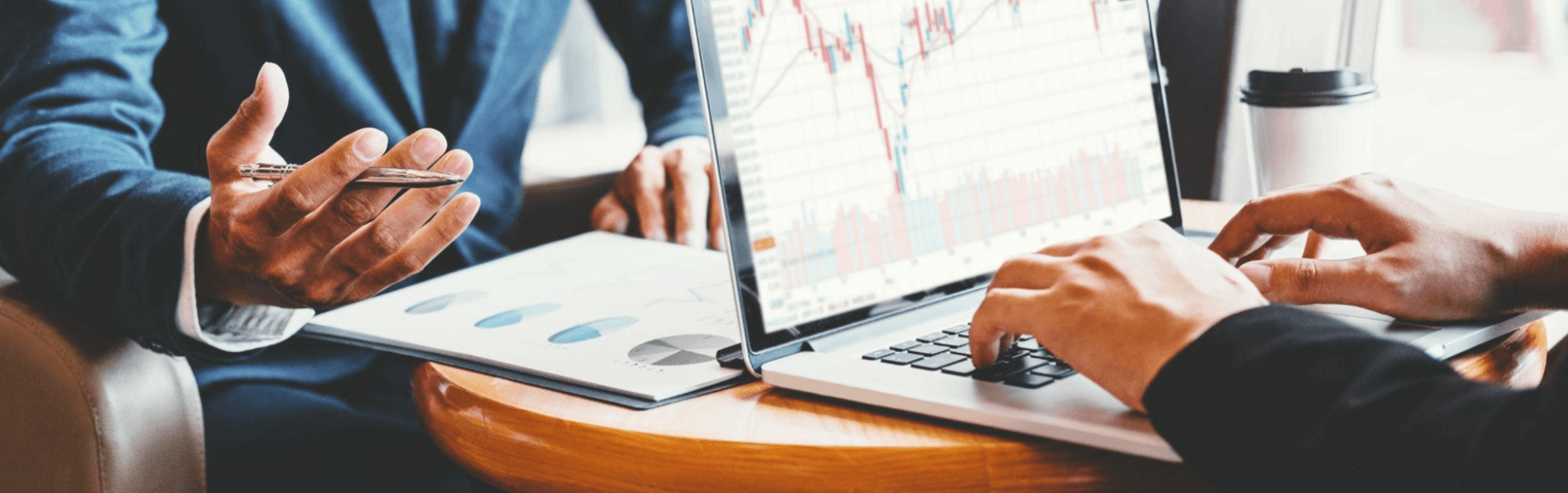 Men working on laptop 