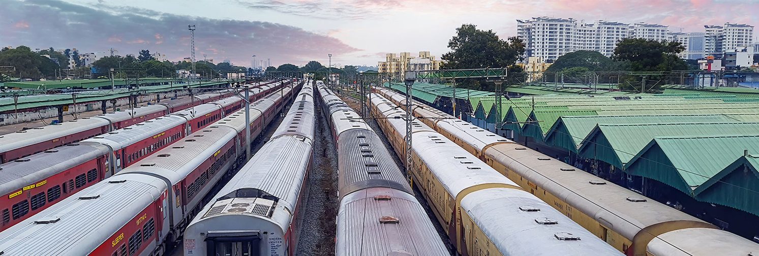 Trains at station - global markets