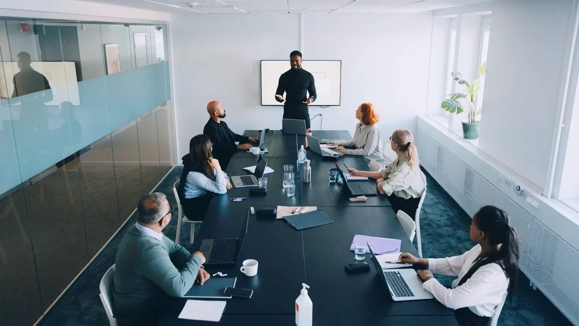 Office meeting
