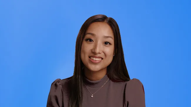 Women smiling