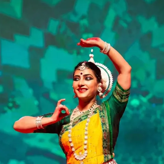 Debashrita Roy dancing