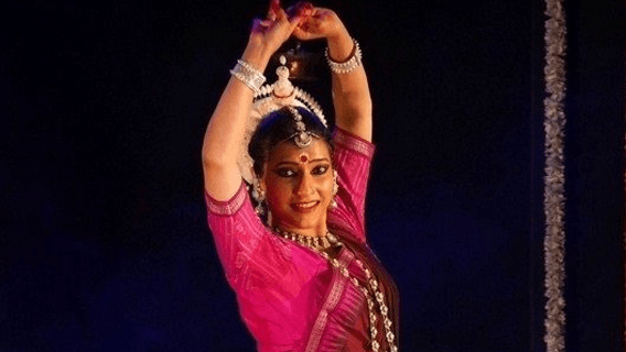Debashrita dancing