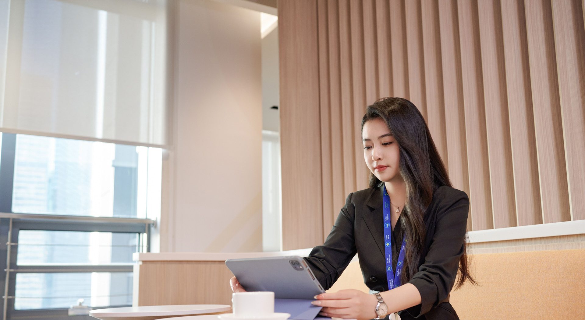 Woman at work 