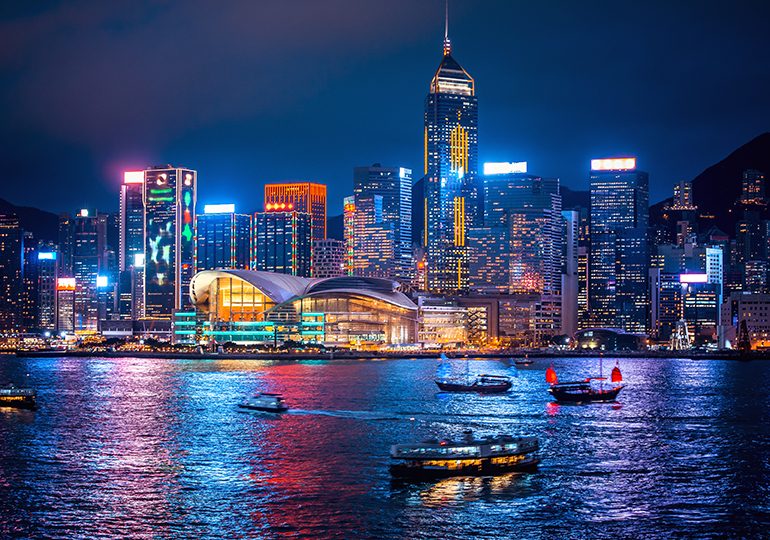 Hong Kong Night View